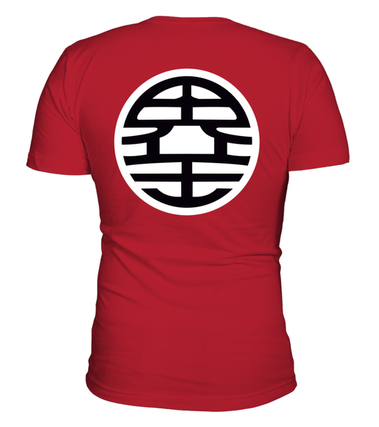 Tee shirt col rond kanji entrainement Kaio