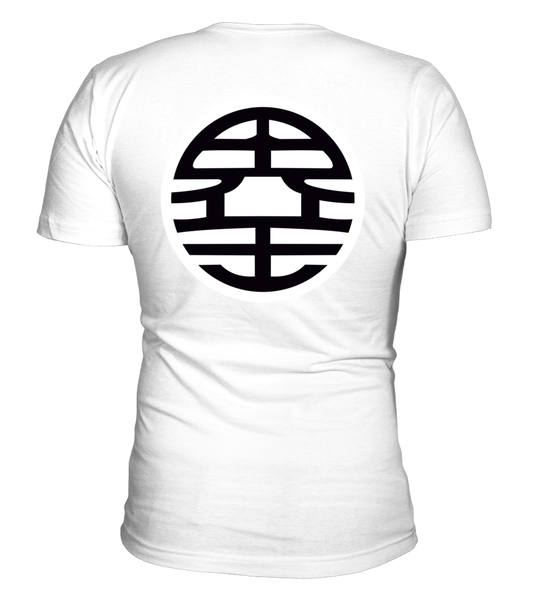 Tee shirt col rond kanji entrainement Kaio
