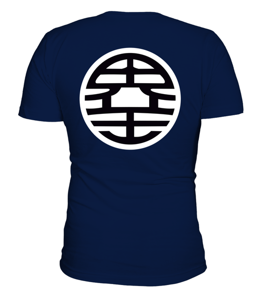 Tee shirt col rond kanji entrainement Kaio