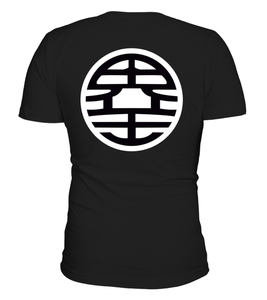 Tee shirt col rond kanji entrainement Kaio