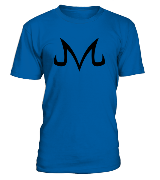 Tee shirt col rond logo Majin noir