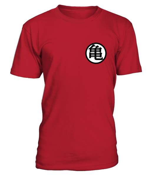 Tee shirt col rond kanji entrainement de la tortue