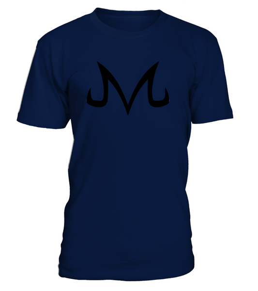 Tee shirt col rond logo Majin noir