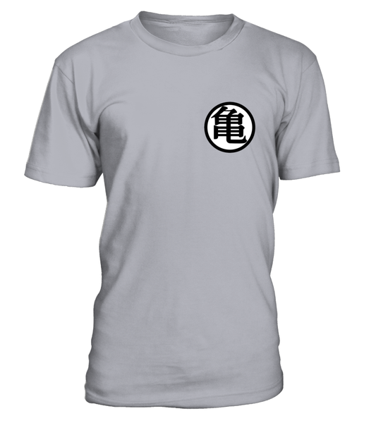 Tee shirt col rond kanji entrainement de la tortue