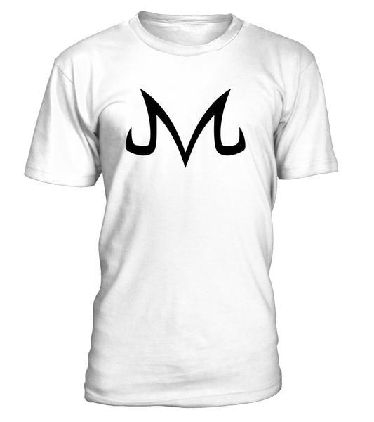 Tee shirt col rond logo Majin noir