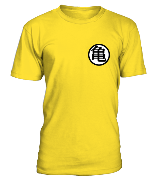 Tee shirt col rond kanji entrainement de la tortue