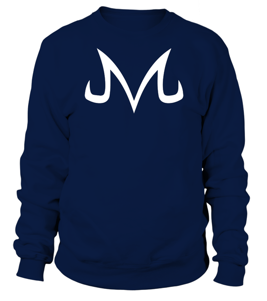 Sweat shirt logo Majin blanc