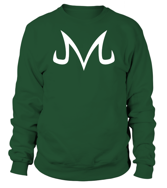Sweat shirt logo Majin blanc