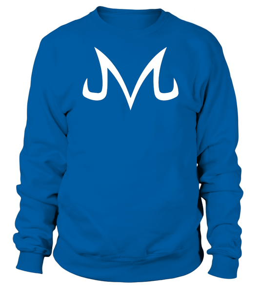 Sweat shirt logo Majin blanc