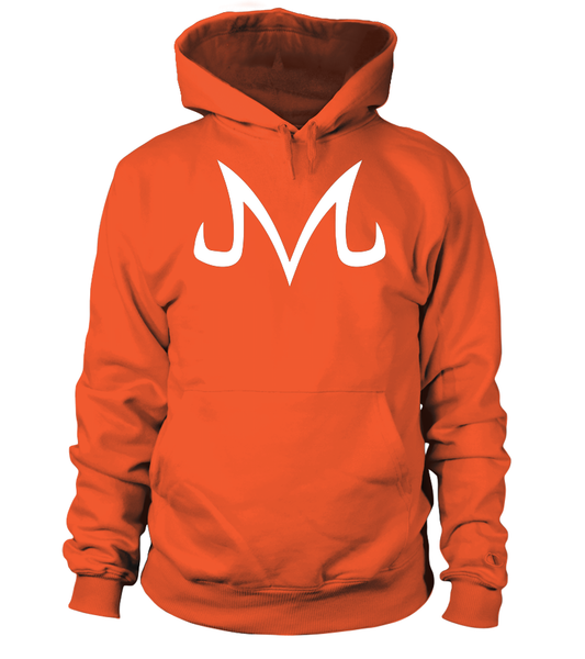 Hoodie logo Majin blanc