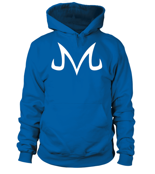 Hoodie logo Majin blanc
