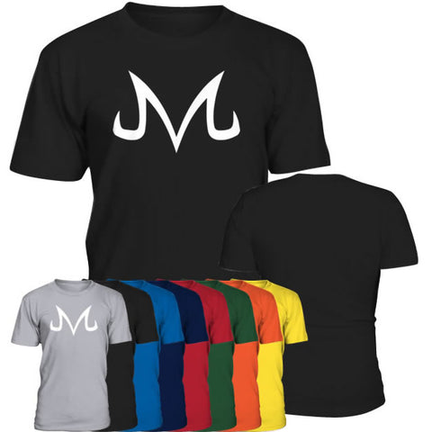 Tee shirt col rond logo Majin blanc