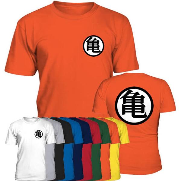 Tee shirt col rond kanji entrainement de la tortue