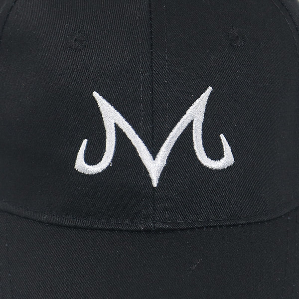 Casquette base ball noire kanji majin