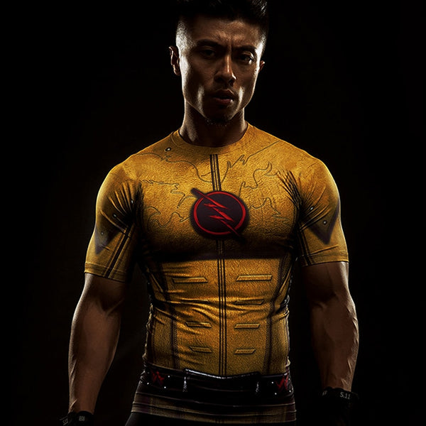 Tee shirt fitness négatif de Flash
