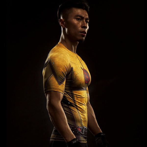 Tee shirt fitness négatif de Flash