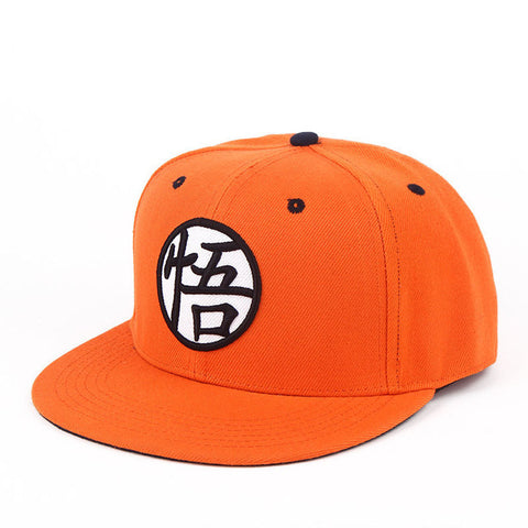 Casquette snapback orange kanji entrainement haute gravité