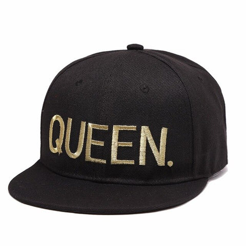 Casquette snapback noire poker queen