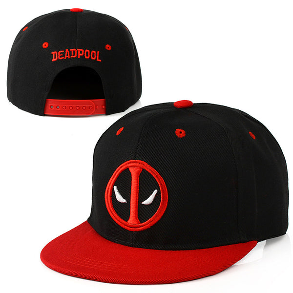 Casquette snapback noire et rouge Deadpool