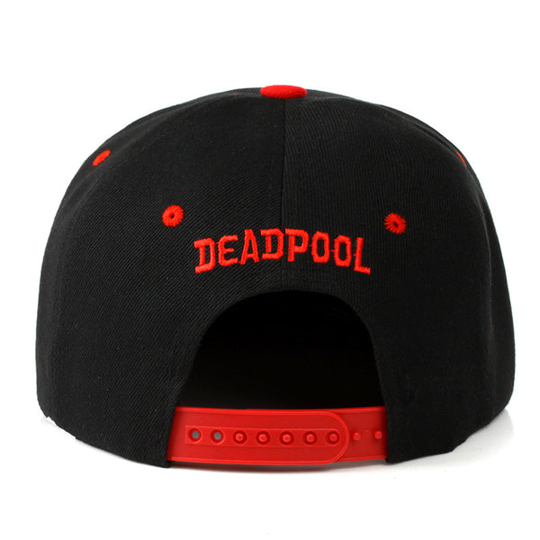Casquette snapback noire et rouge Deadpool