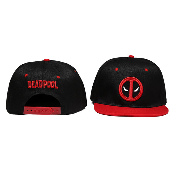 Casquette snapback noire et rouge Deadpool