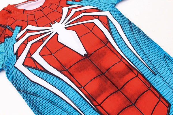 Tee shirt fitness Spider-Man version gaming