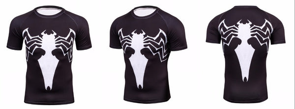 Tee shirt fitness noir Venom
