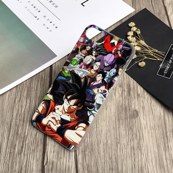 Coque de téléphone mosaique Dragon Ball Super pour Apple iPhone