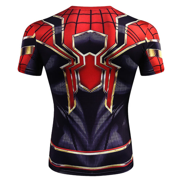 Tee shirt fitness Iron Spider
