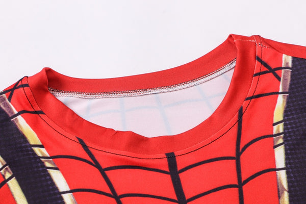 Tee shirt fitness manches longues Iron Spider