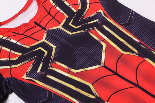 Tee shirt fitness manches longues Iron Spider
