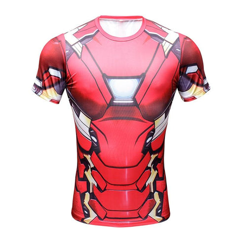 Tee shirt fitness Iron-Man Infinity War