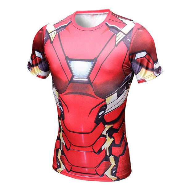 Tee shirt fitness Iron-Man Infinity War