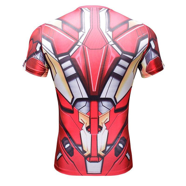 Tee shirt fitness Iron-Man Infinity War