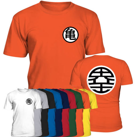 Tee shirt col rond kanji entrainement Kaio